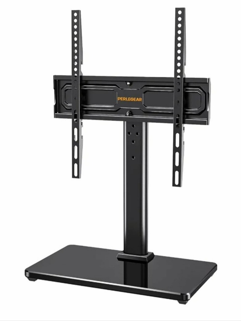 NWT-Perlesmith Tabletop TV Stand - Black (Boxed)